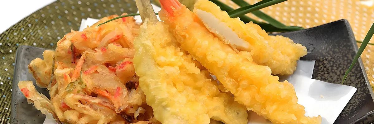 Tempura de camarón