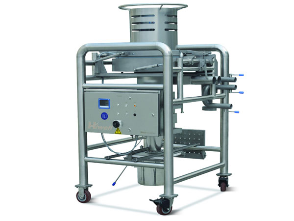 Sistema de flujo de aire para la máquina harinadora QLS-III